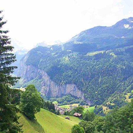Holiday Flat #1, Chalet Aberot, Wengen, Switzerland Dış mekan fotoğraf