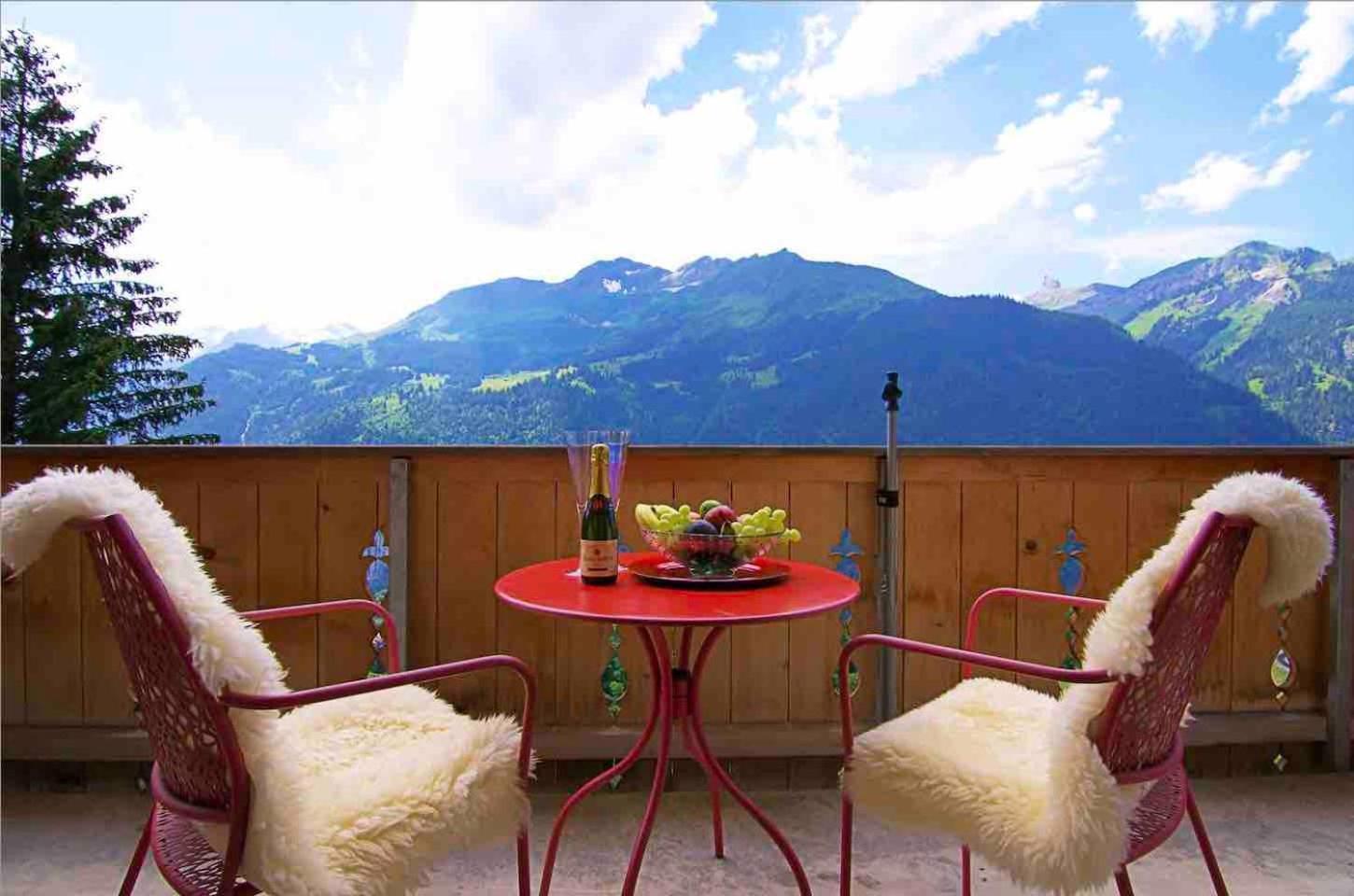 Holiday Flat #1, Chalet Aberot, Wengen, Switzerland Dış mekan fotoğraf