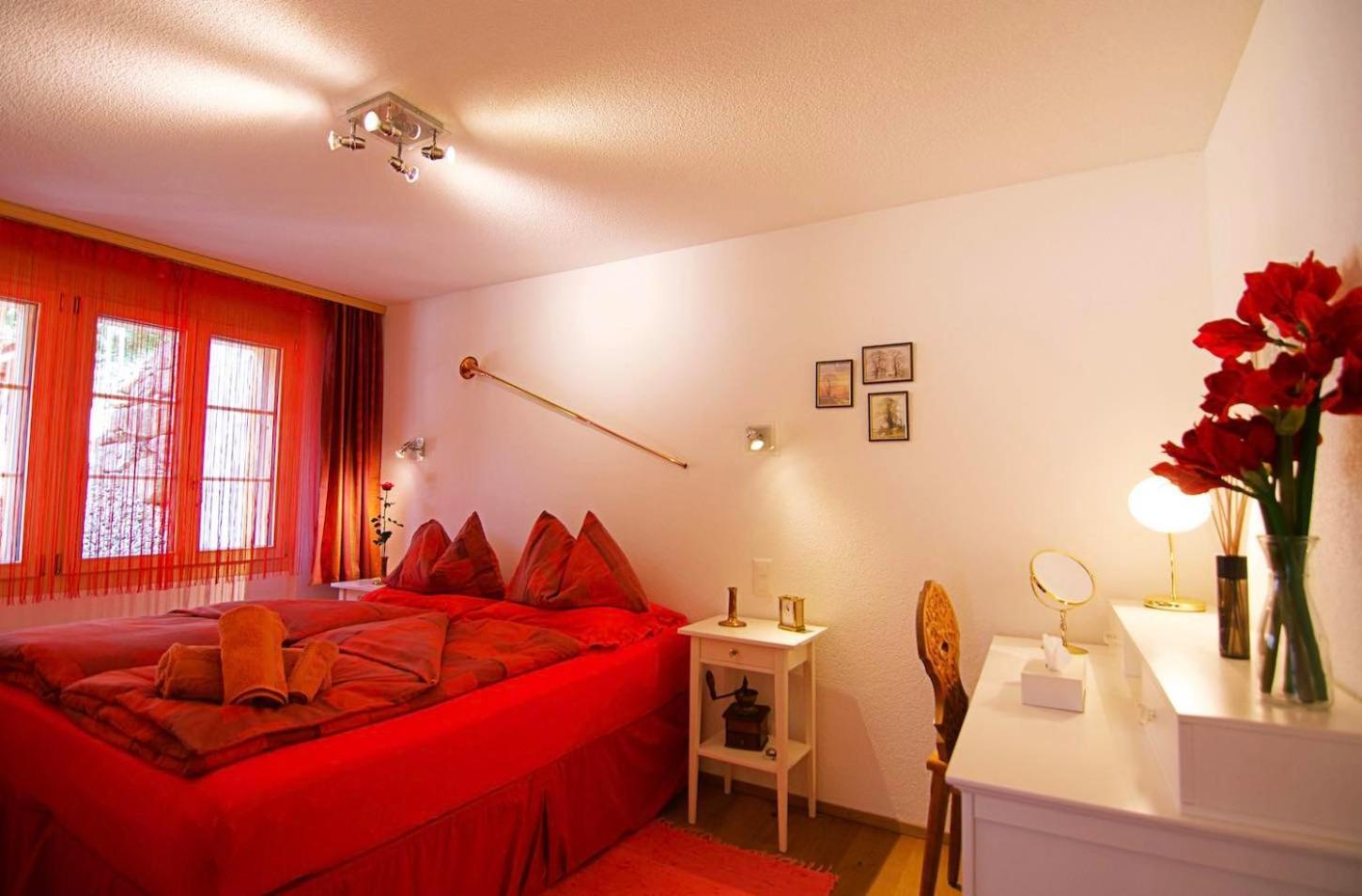 Holiday Flat #1, Chalet Aberot, Wengen, Switzerland Dış mekan fotoğraf